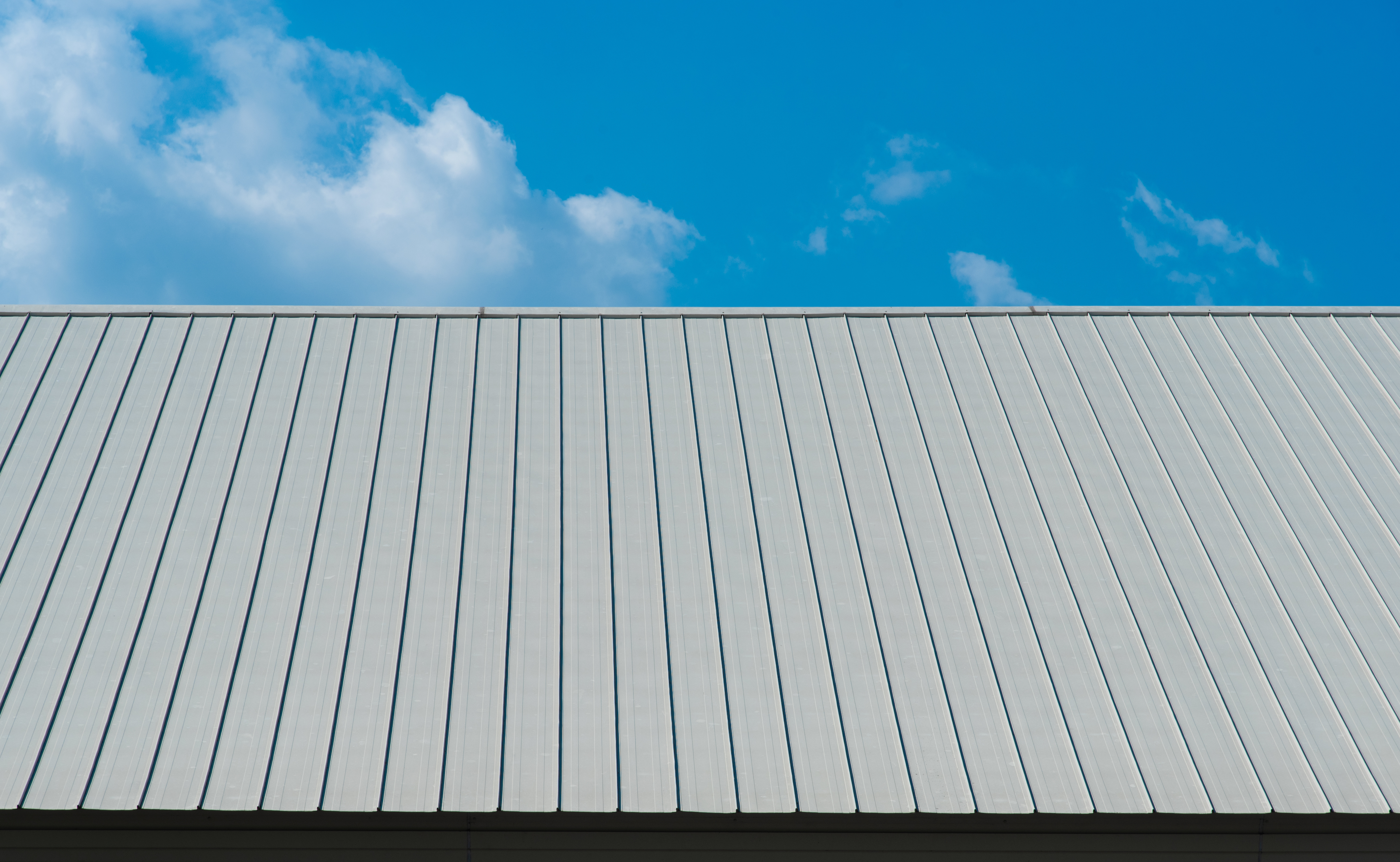 Modern metal roof